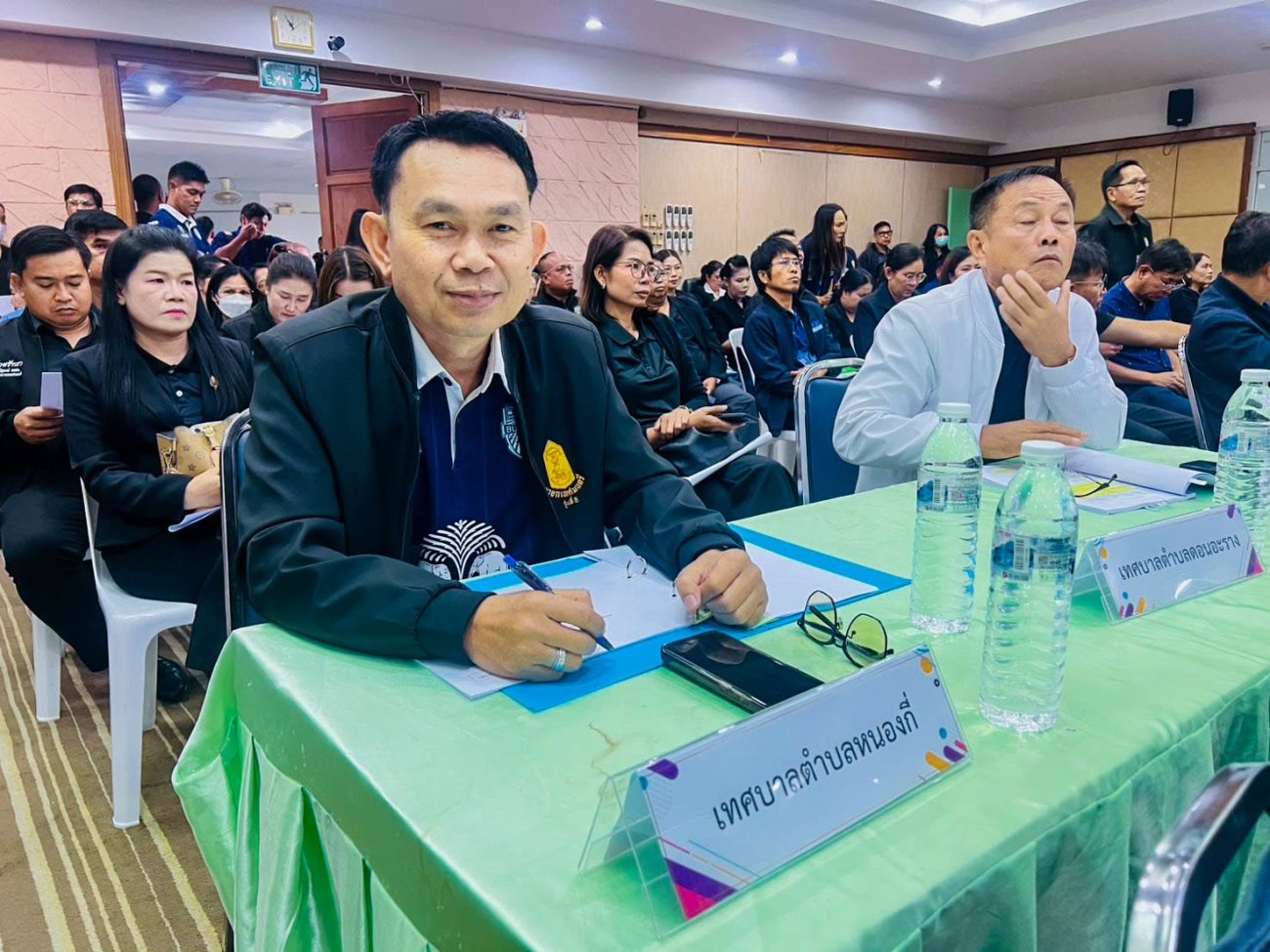 เทศบาลตำบลหนองกี่ เข้าร่วมประชุมชี้แจงรายละเอียดงบประมาณรายจ่าย ประจำปีงบประมาณ พ.ศ. 2570